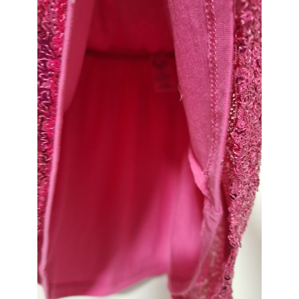 365 KIDS From Garanimals Girls Size 10 Pink Rose Sequin Skirt Elastic Waist - Picture 3 of 5